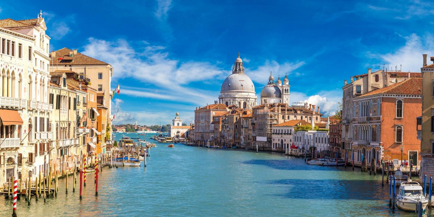 Canal Grande in a summer day in Venice, Italy