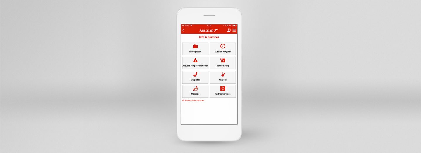 Austrian Mobile more | Austrian Airlines