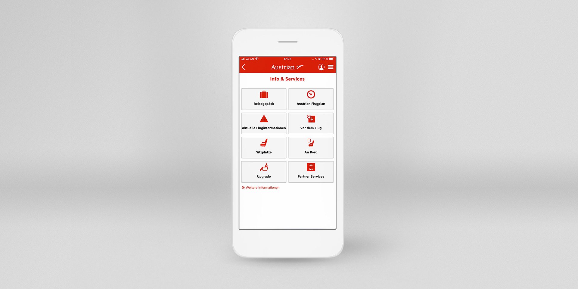 Mobile check-in via app | Austrian Airlines