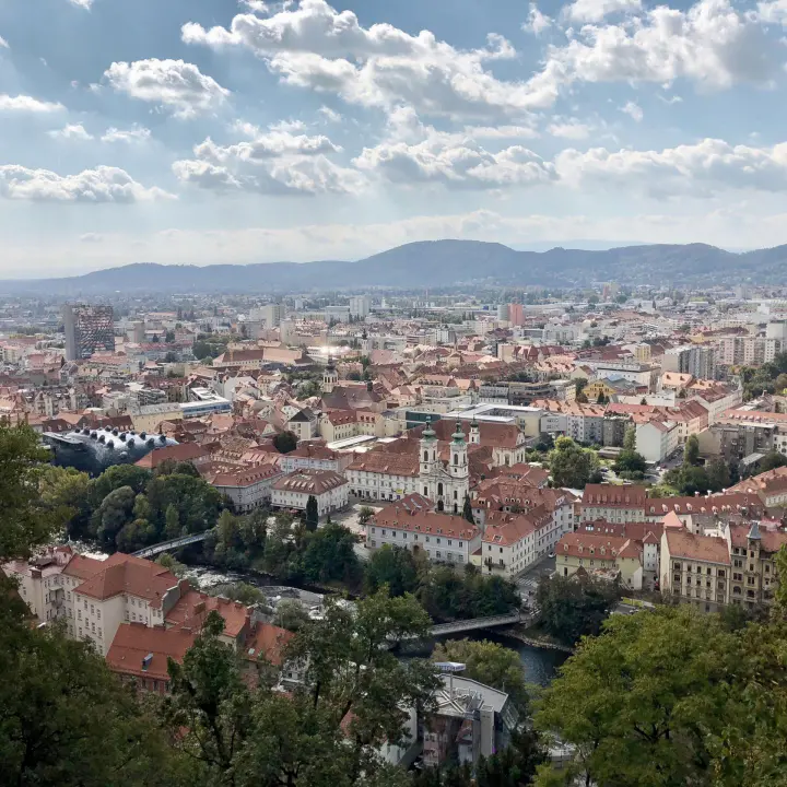 Flug ab Innsbruck nach Graz